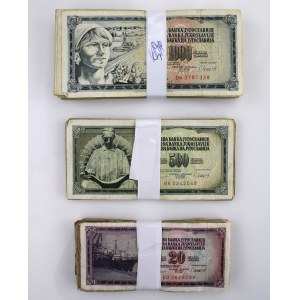 Jugosławia, zestaw banknotów. Razem 184 szt. (1209)