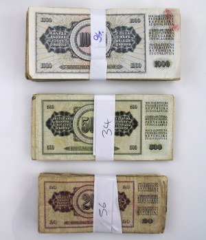 Yugoslavia, set of banknotes. Total 184 pieces. (1209)