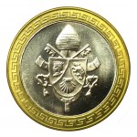 III RP, zestaw medali Wielcy Papieże - 3 szt. wraz z certyfikatem (1113)