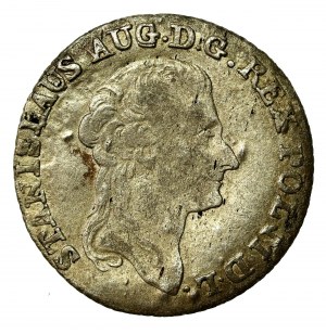 Stanislaw August Poniatowski, zloty (4 groszy) 1789 EB, Warsaw (629)