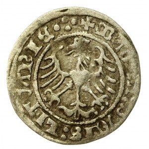 Zygmunt I Stary, Półgrosz 1515, Wilno. Rew- 4 kroki. Rzadki (923)