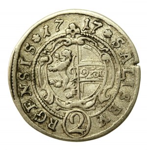 Austria, Salzburg, 2 crores 1717 (933)