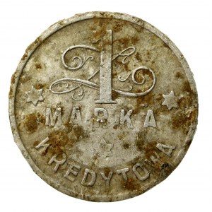 Grodno, 81 Pułk Piechoty, 1 złoty - kontrmarka (943)