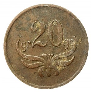 Pinsk, 84th Polesie Rifle Regiment, 20 groszy (954)