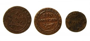 Free City of Danzig, coin set. Total 3 pieces (963)