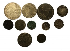 Austria, a set of coins from the 16th to 17th centuries. 11 pieces total (964)