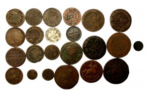 Russia, 18th-19th century coin set. Total 23 pcs. (966)