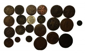 Russia, 18th-19th century coin set. Total 23 pcs. (966)