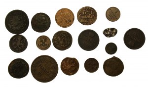 Russia, a set of Russian coins. Total 17 pieces (974)