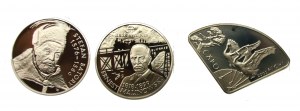 Third Republic, set of 10 gold 1997-2005. total of 3 pcs. (1007)