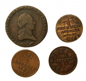 Austria, coin set. 4 pieces total (1009)