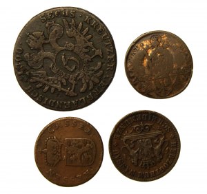 Austria, coin set. 4 pieces total (1009)