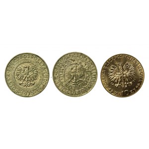 PRL, zestaw 10 i 20 złotych 1971 i 1973, Próba. Razem 3 szt. (1016)