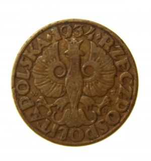 II RP, 5 pennies 1934. rarest vintage (1017)
