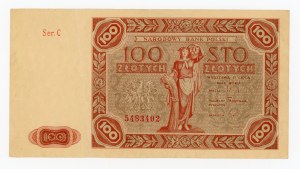People's Republic of Poland, 100 gold 1946 C (281)