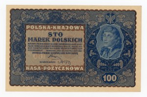 II RP, 100 mkp 1919 IJ Serja Z (156)