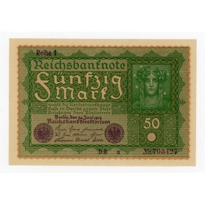 Niemcy, 50 marek 1919 (160)