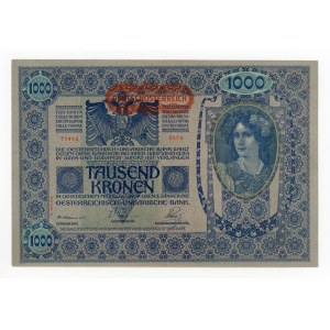 Austria, 1.000 koron 1902 [1919] (163)