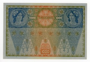 Austria, 1,000 crowns 1902 [1919] (163)