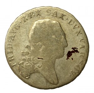 Duchy of Warsaw, Frederick August I, 1/3 thaler 1813 IB, Warsaw (530)
