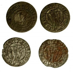 Ducal Prussia, Frederick William, set of shekels. Total of 4 pieces (3006)
