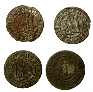 Ducal Prussia, Frederick William, set of shekels. Total of 4 pieces (3006)