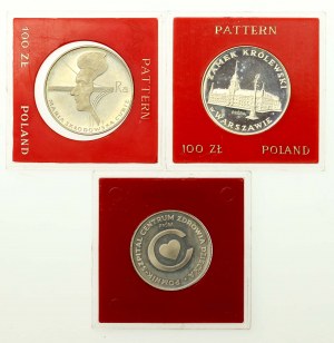 People's Republic of Poland, set of 20 and 100 gold 1974-1979. total of 3 pcs. (3024)