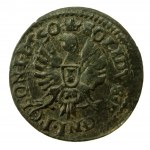 Jan II Kazimierz, Szeląg szeroki 1650/1650 C-G Bydgoszcz, data obustronna (1018)