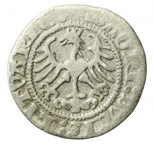 Sigismund I the Old, Half-penny 1513, Vilnius. Rarer variety, three dots on obverse (2113)
