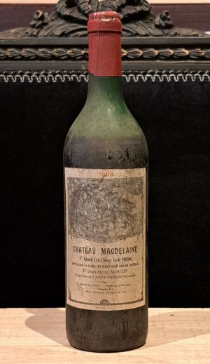 Chateau Magdelaine Saint Emilion 1er GCC J.P. Moueix Vintage 1964