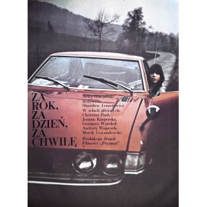 Za rok, za dzień, za chwilę, plakat filmowy, 1976