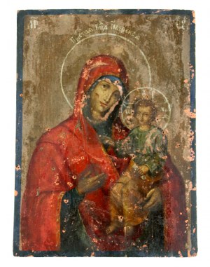 Icon of Our Lady of Tikhvin XIX / XX century. (111)