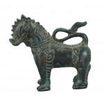 Foo dog figure, China, Thailand early 20th century. (118)