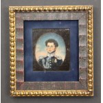 Miniature of General Ignacy Pradzynski in uniform, 19th century (126)