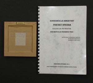 Miniatura generał Ignacy Prądzyński w mundurze, XIX w. (126)