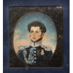 Miniatura generał Ignacy Prądzyński w mundurze, XIX w. (126)