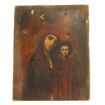 Icon of the Virgin Mary with Jesus, 19th / 20th century. (129)