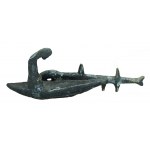 Hanna OKNIŃSKA-WIŚNIEWSKA (b. 1924), "Old Man and the Sea," 1963. ceramics (138)