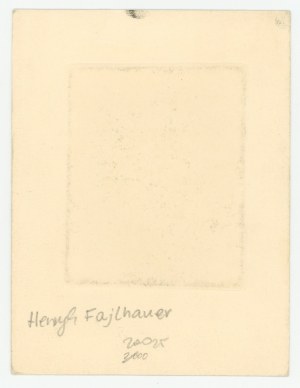 Henryk FAILHANER. Exlibris Zakład Narodowy im. Ossolińskich. (181)