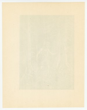 Wladyslaw Skoczylas. A man in a primeval forest - illustration for , 