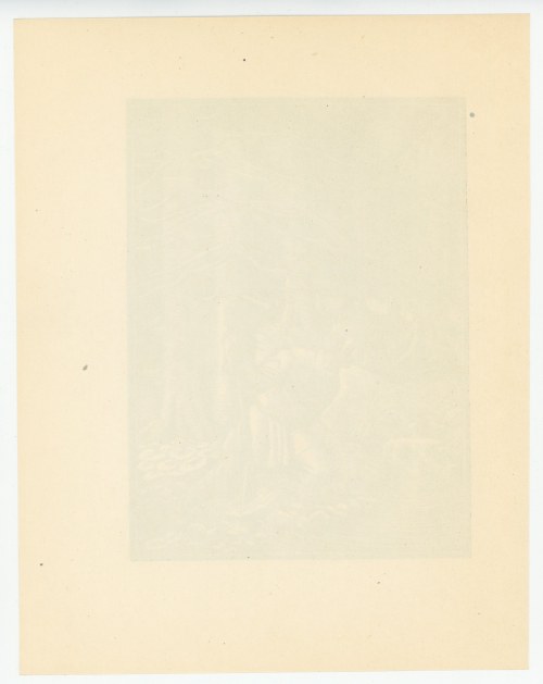 Władysław Skoczylas. Chłopiec nad strumieniem - ilustracja do ,,Puszczy Jodłowej