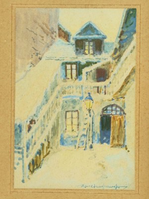 Wacław Chodkowski (1878-1953), Podwórko (148)