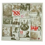 Solidarity poster signed by Jan Arski, 1987 (155)