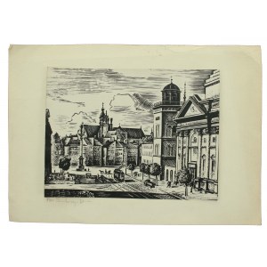 Stanisław ŁUCKIEWICZ (1900-1989) Plac Zamkowy, 1947 (158)