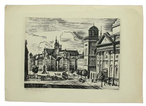 Stanisław ŁUCKIEWICZ (1900-1989) Plac Zamkowy, 1947 (158)