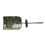 Andrzej Ciechomski (1925-2003), wall lamp, glass mosaic (172)