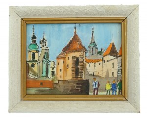 Jan Hawryłkiewicz (1902-1992), Barbakan, 1975 (323)