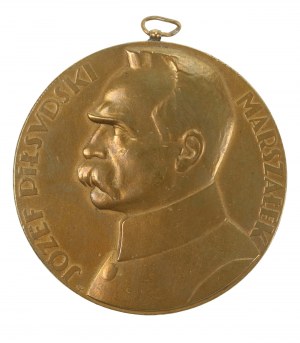 Second Republic, Jozef Pilsudski medal, 10th anniversary of the Polish-Bolshevik War 1930 (903)