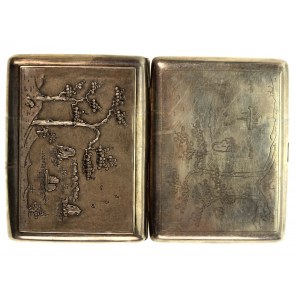 Vietnam cigarette case, Poland repunca, pr. 2 silver (914)