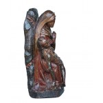Pieta, Matka Boska z Chrystusem konającym, drewno, XVI w (920)